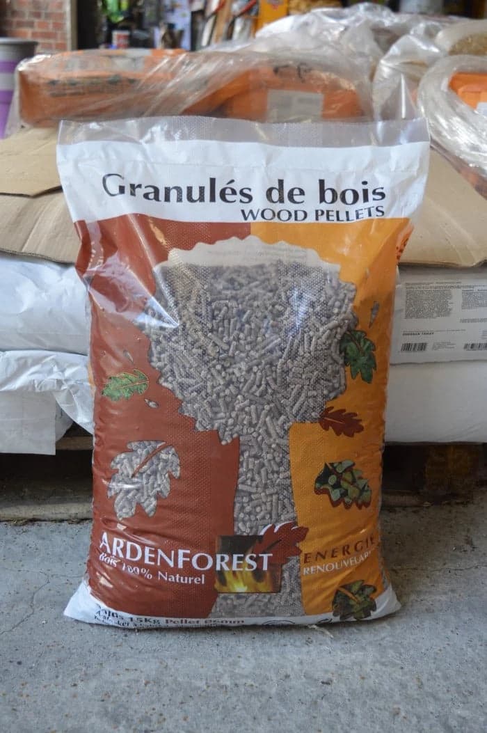 Pellets Ardenforest — palé de 70 sacos de 15 kg